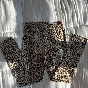 Epic Threads Brown Leopard Print Leggings